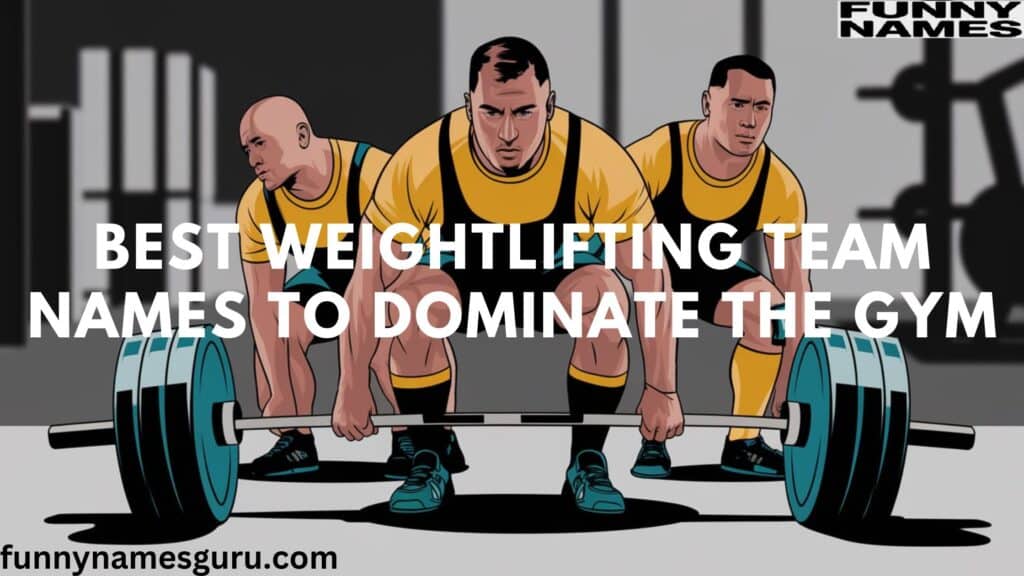 Best Weightlifting Team Names to Dominate the Gym