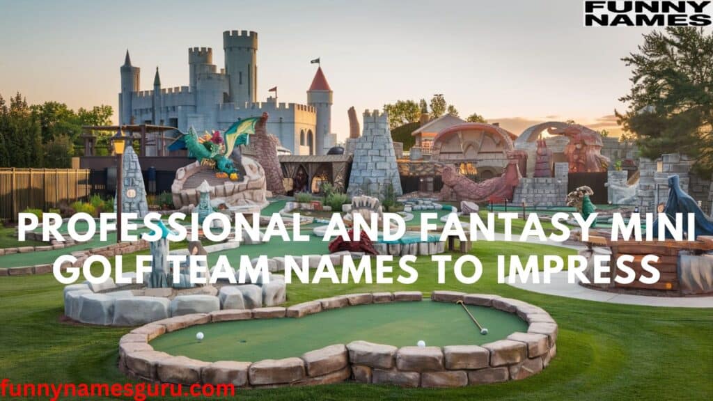 655+ Professional and Fantasy Mini Golf Team Names to Impress