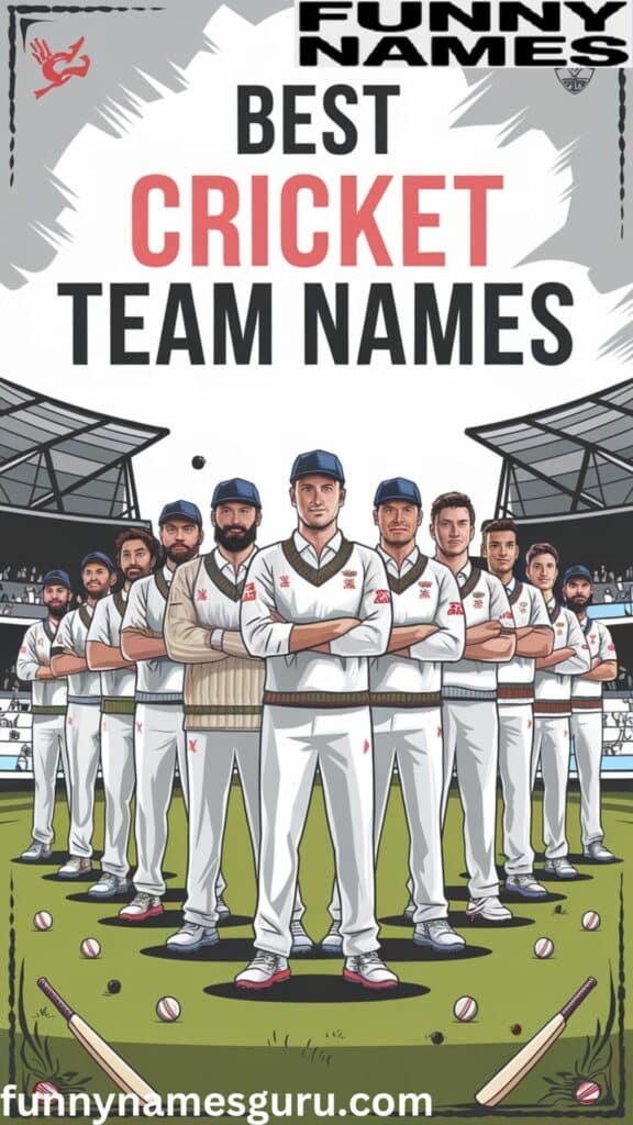 Best Cricket Team Names