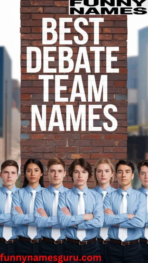 Best Debate Team Names