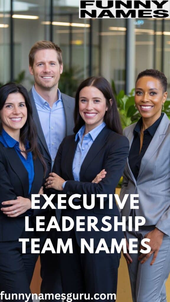 Executive Leadership Team Names