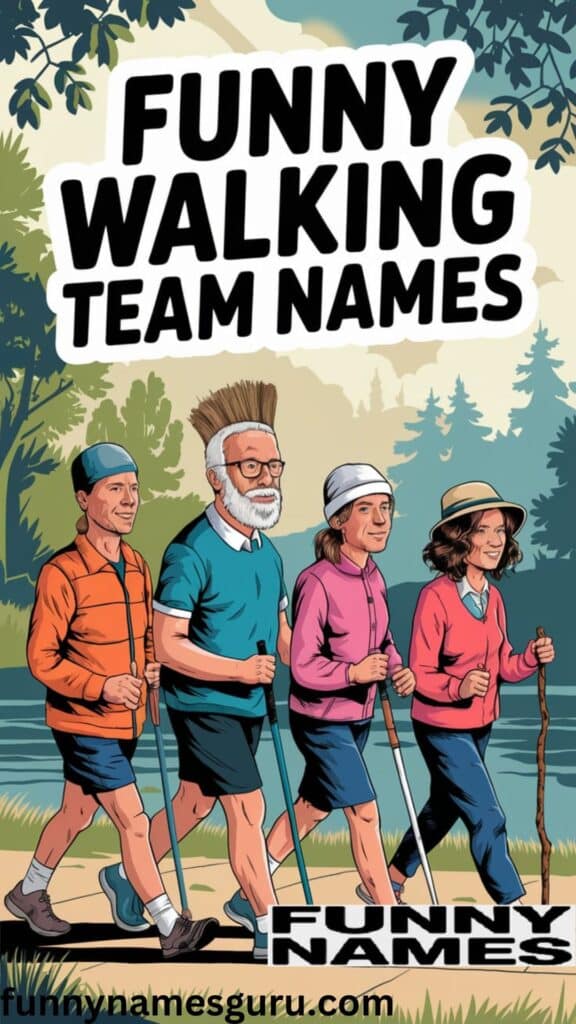 Funny Walking Team Names