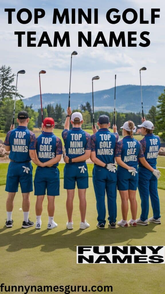 Top Mini Golf Team Names