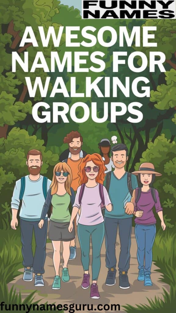 Awesome Names for Walking Groups