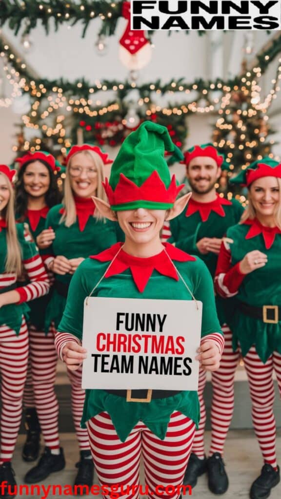 Funny Christmas Team Names