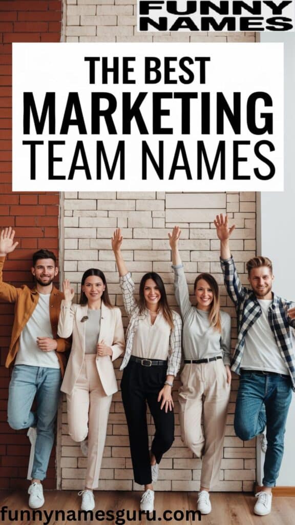 The Best Marketing Team Names