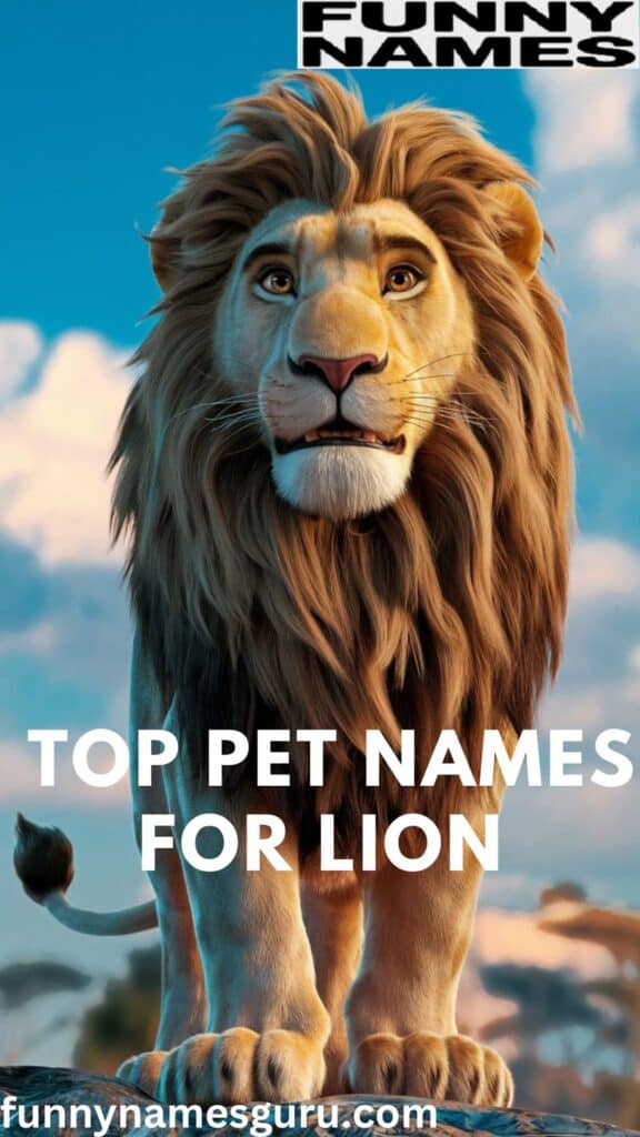 Top Pet Names for Lion