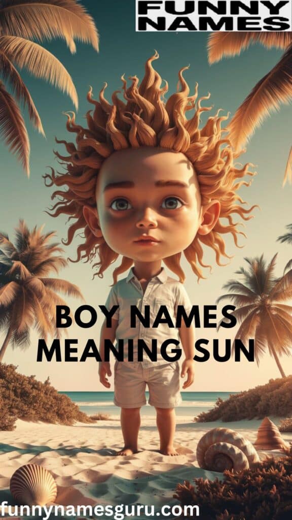 Boy Names Meaning Sun