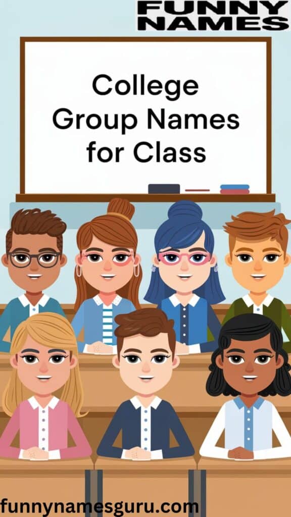 College Group Names for Class