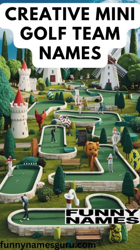 Creative Mini Golf Team Names