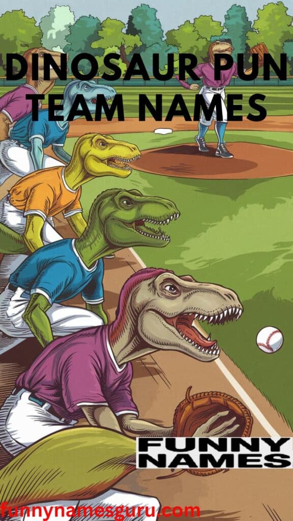 Dinosaur Pun Team Names