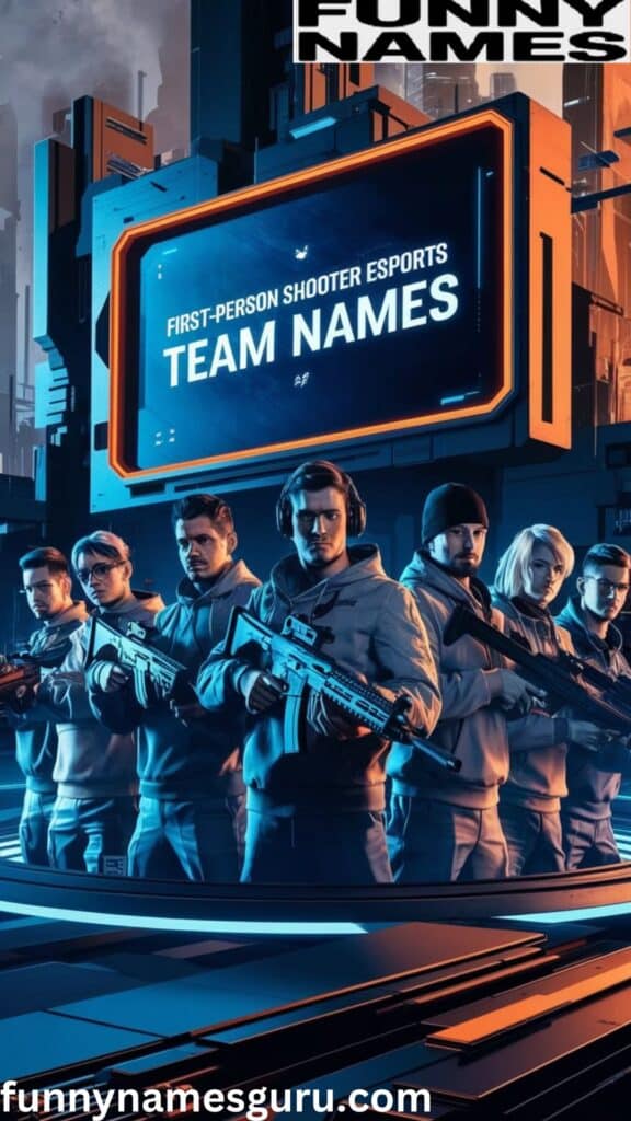 First-Person Shooter Esports Team Names