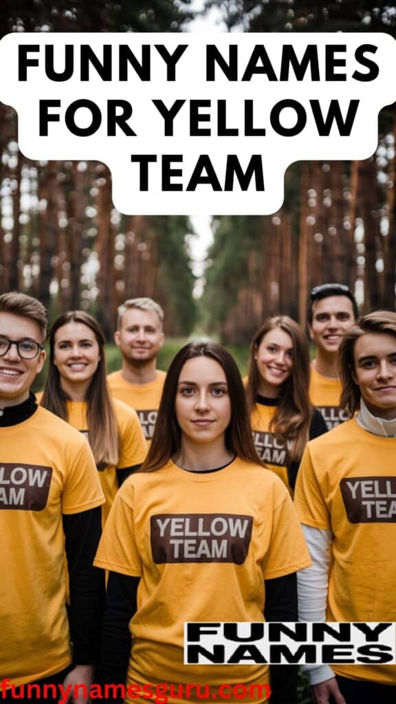 Funny Names for Yellow Team