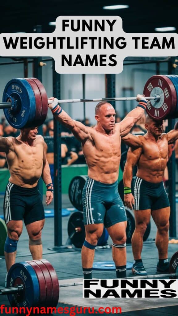 Funny Weightlifting Team Names