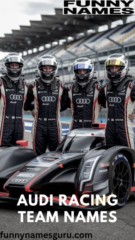 Audi Racing Team Names