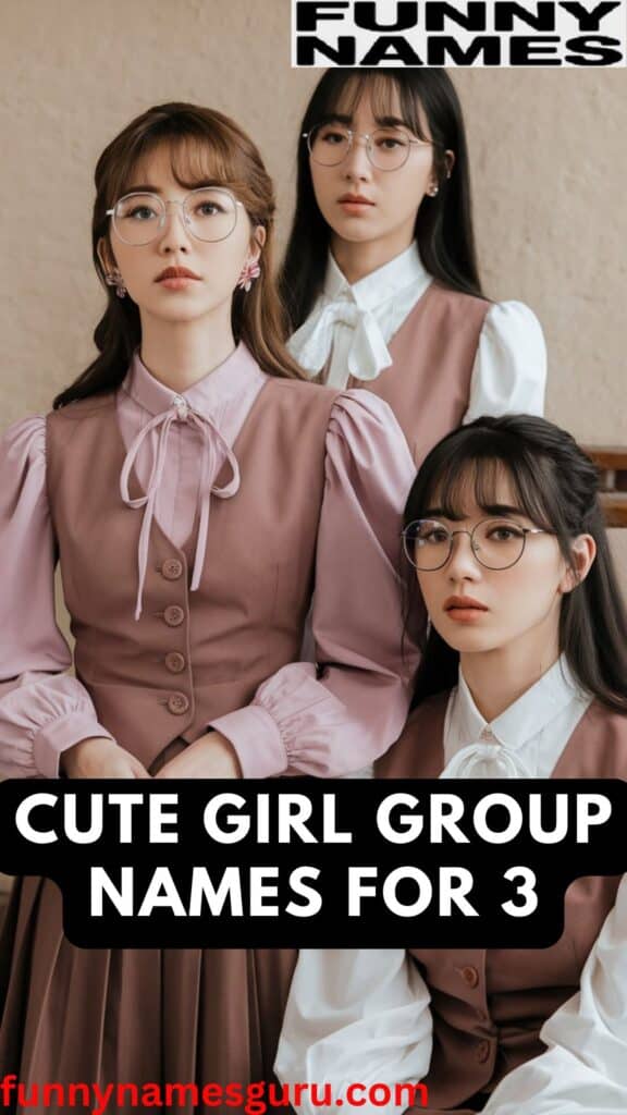 Cute Girl Group Names For 3