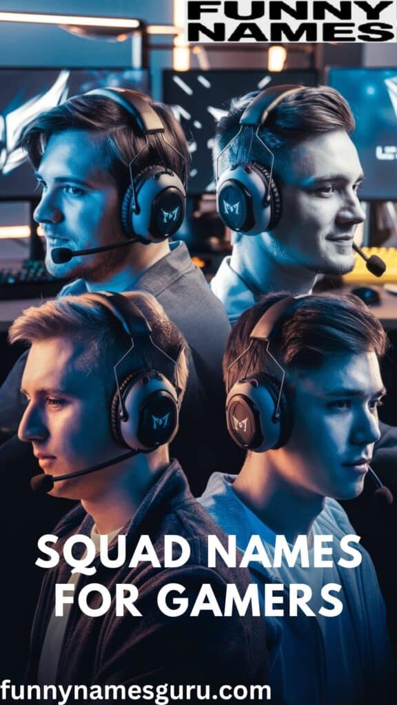 Squad Names For Gamers