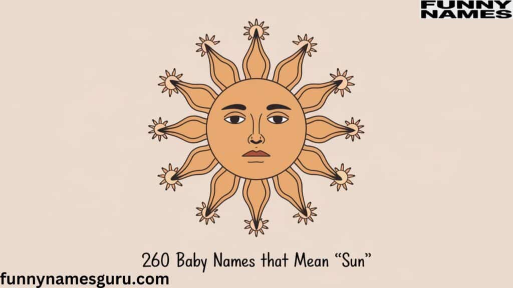 Names That Mean “Sun”