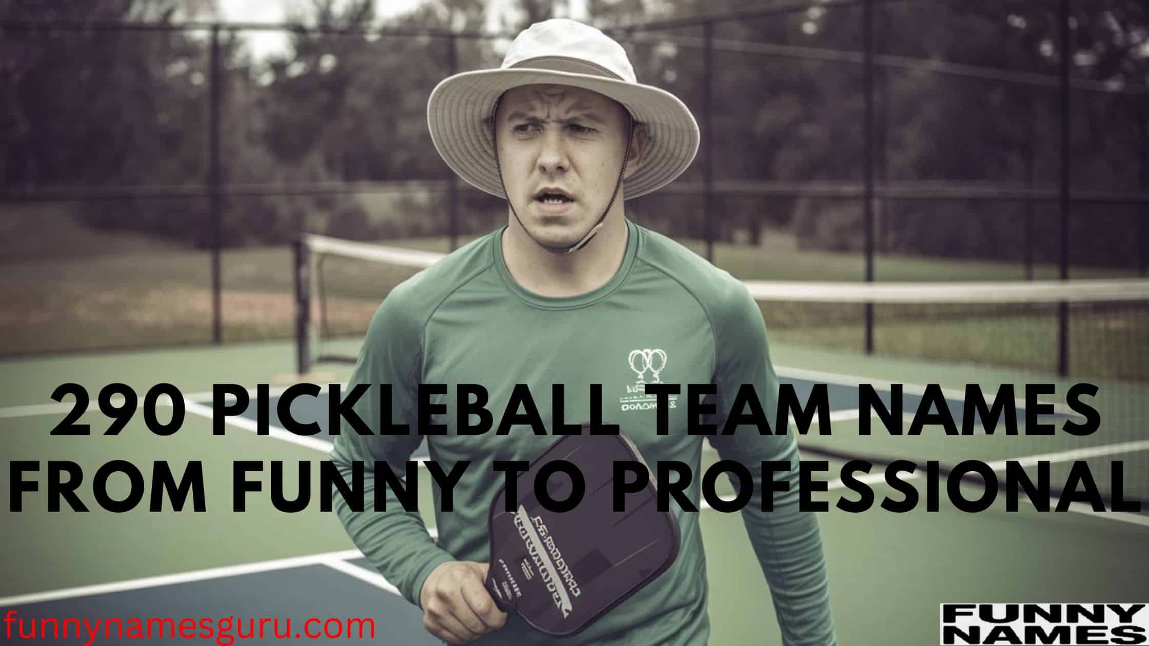 Pickleball Team Names