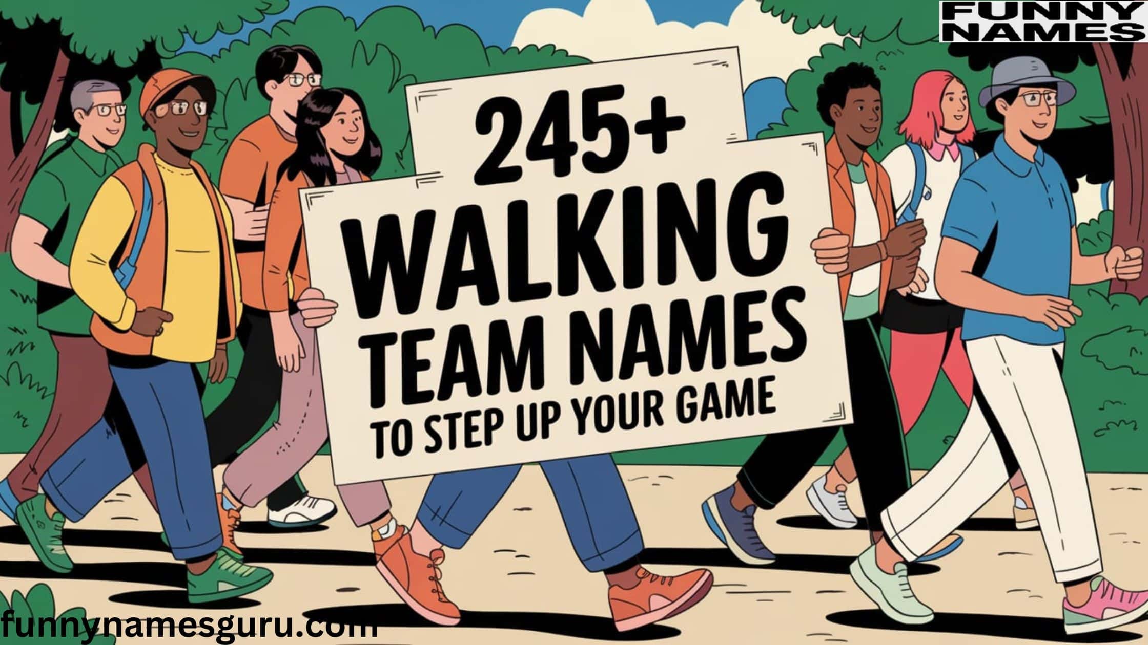 Walking Team Names