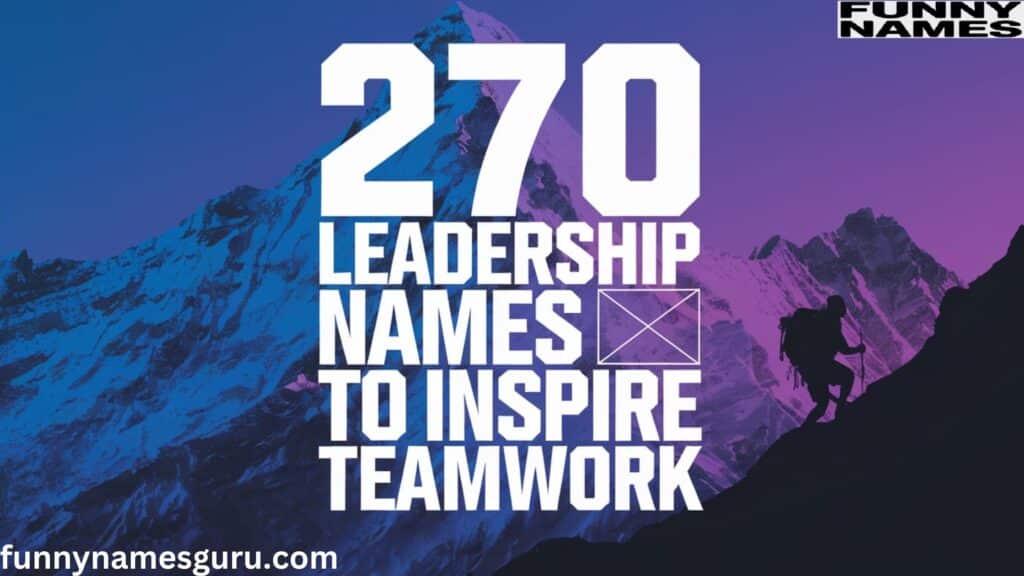 Leadership Names