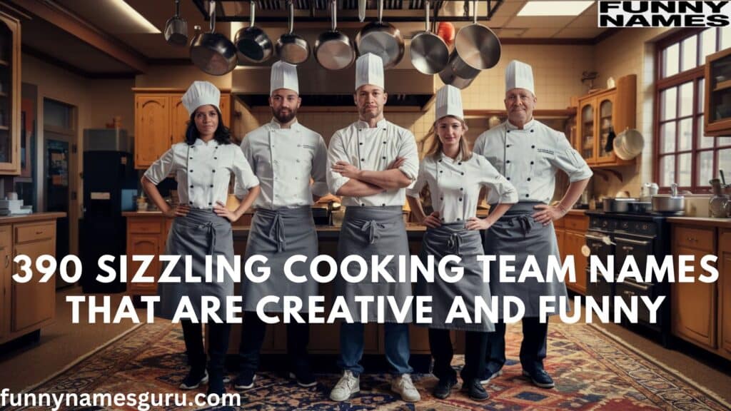 Cooking Team Names