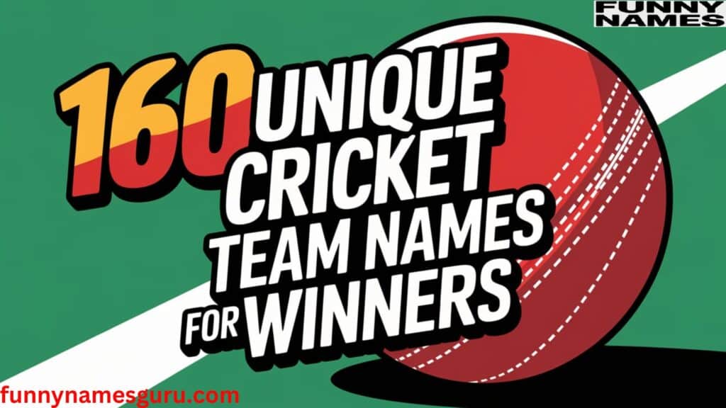 Cricket Team Names