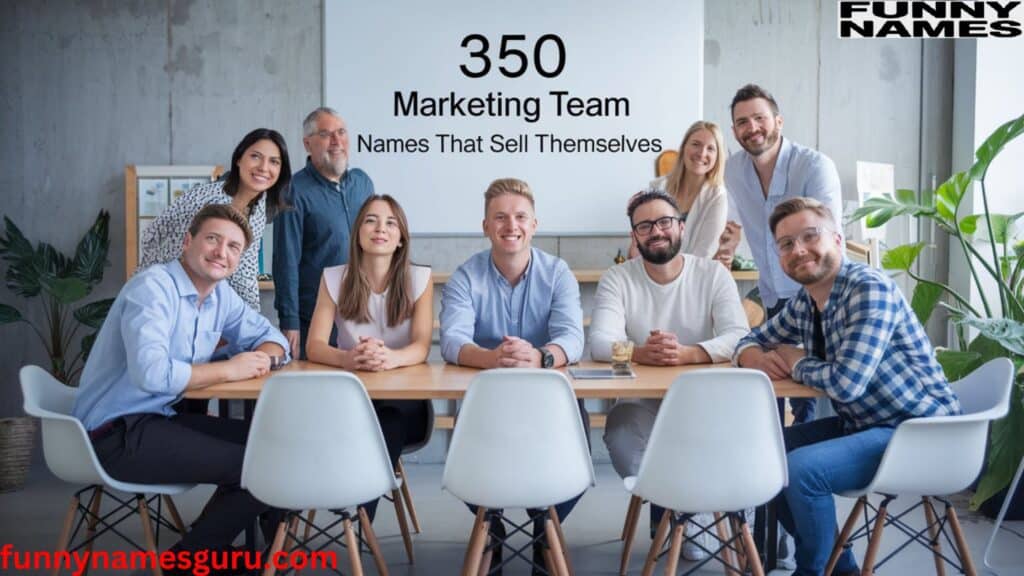 Marketing Team Names