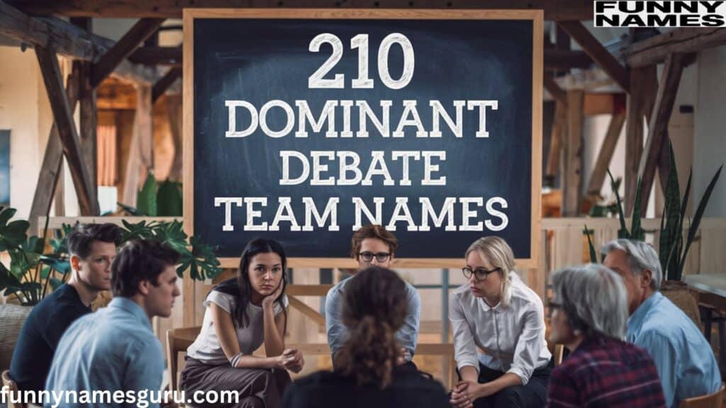 Debate Team Names