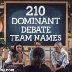 Debate Team Names