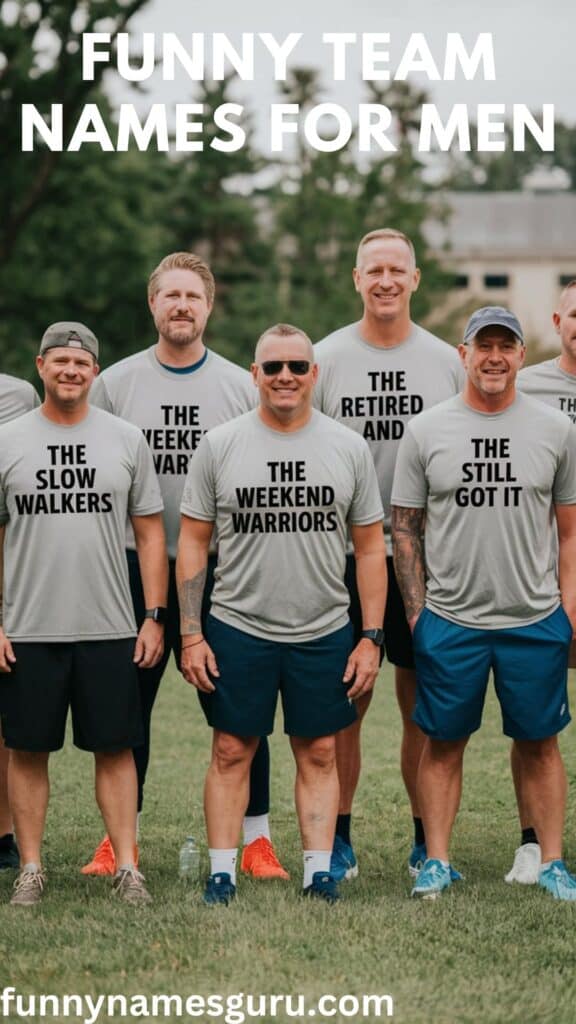 Funny Team Names For Men