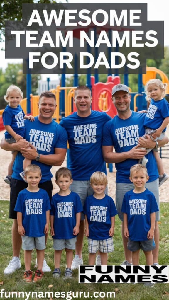 Awesome Team Names For Dads